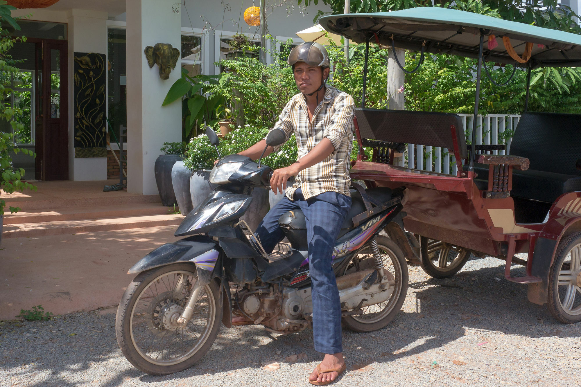 Hak Boutique Hotel Siem Reap Bagian luar foto